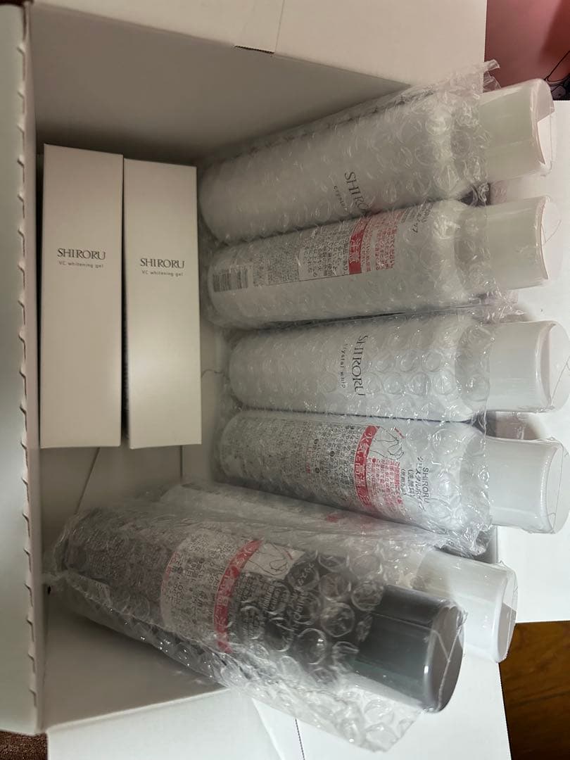 【新品未開封】SHIRORU クリスタルホイップ ホワイトニングジェル 洗顔料