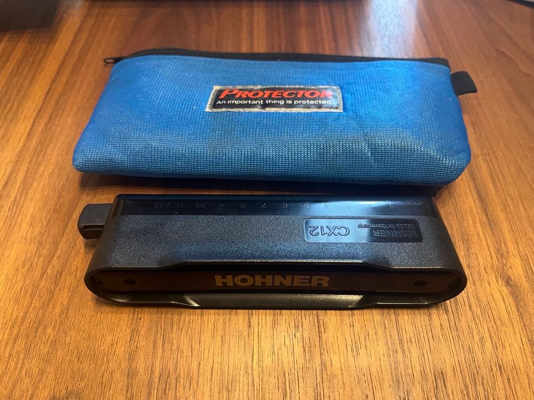 エルフモールHOHNER CX12-Black/C クロマチックハーモニカ