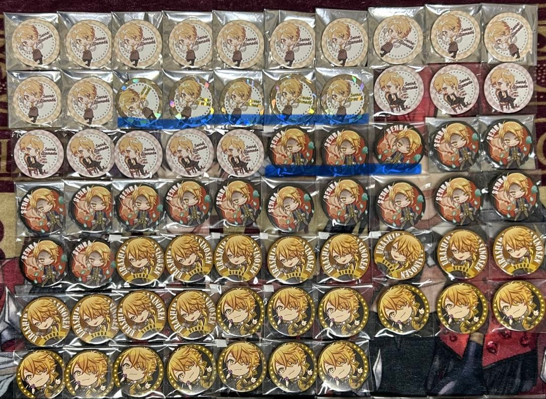 浦島坂田船　うらたぬき　志麻　となりの坂田　あほの坂田　センラ　缶バッジ