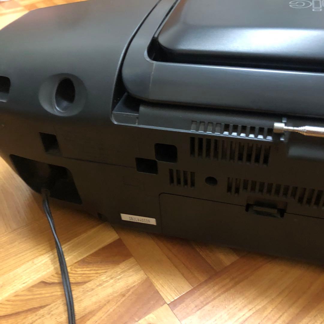 パナソニック RX-DT901 CDダブルラジカセ　リモコン付き　動作確認OK