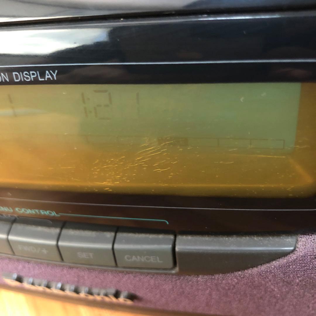 パナソニック RX-DT901 CDダブルラジカセ　リモコン付き　動作確認OK