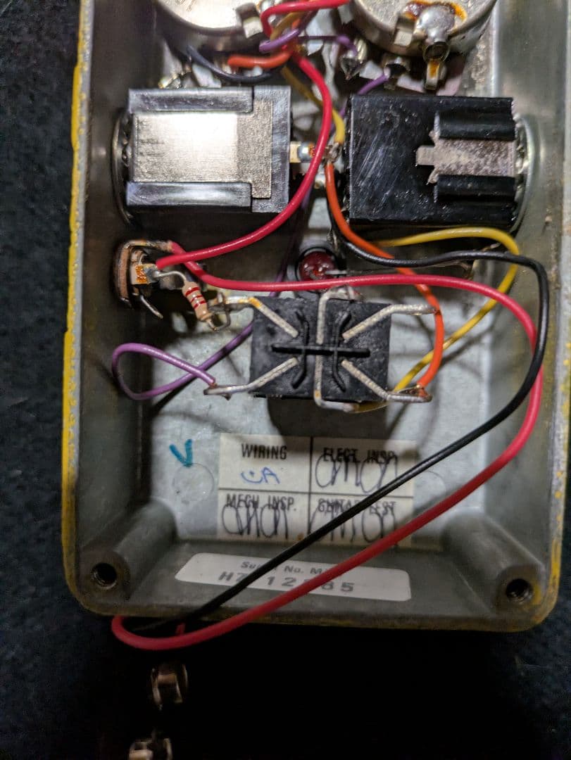 MXR distortion+　m104　87年初期ジムダン製　箱説明書付き