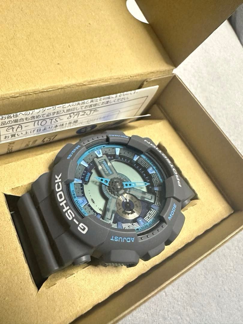 G-SHOCK GA-110TS-8A2JF グレー　防水　腕時計　★新品未使用