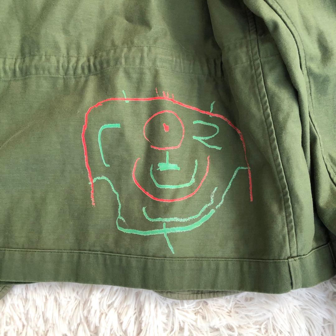FACETASM　オーバーサイズ　ミリタリージャケット　ファセッタズム　オリーブ