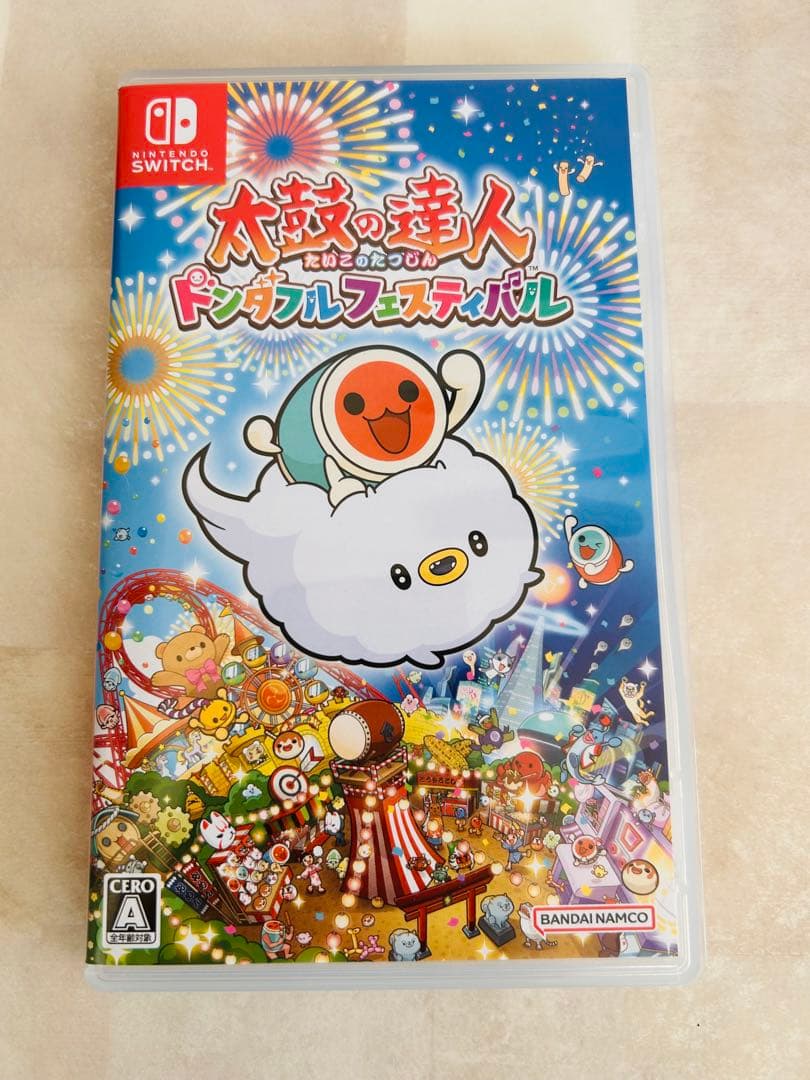 太鼓の達人 ドンフルフェスティバル　ソフト・太鼓とバチ　セット売り