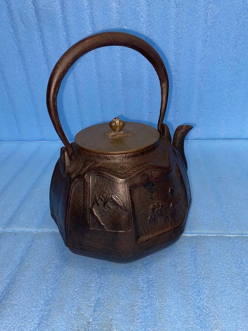 山口浩ニ ☆龍文堂八角鉄瓶