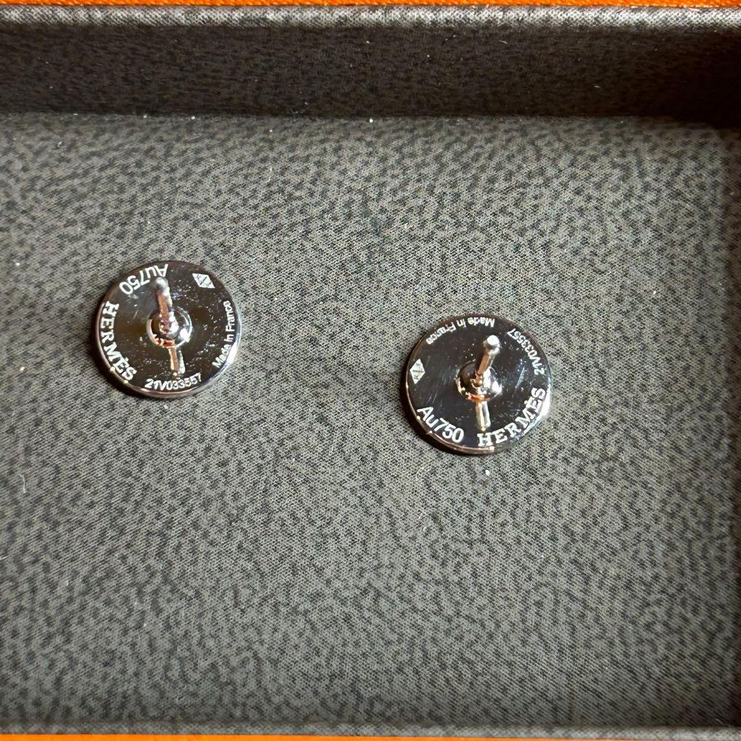 エルメスピアス ガンバード　セリエピアス　ホワイトゴールド(K18)ダイヤモンド