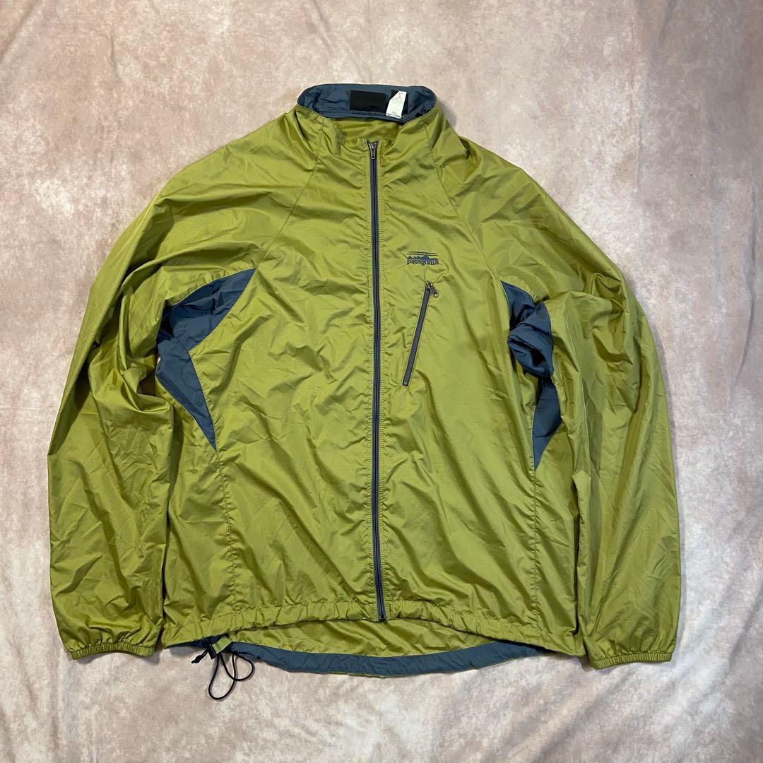 00s Patagonia ナイロンジャケット パッカブル グリーン 01年製