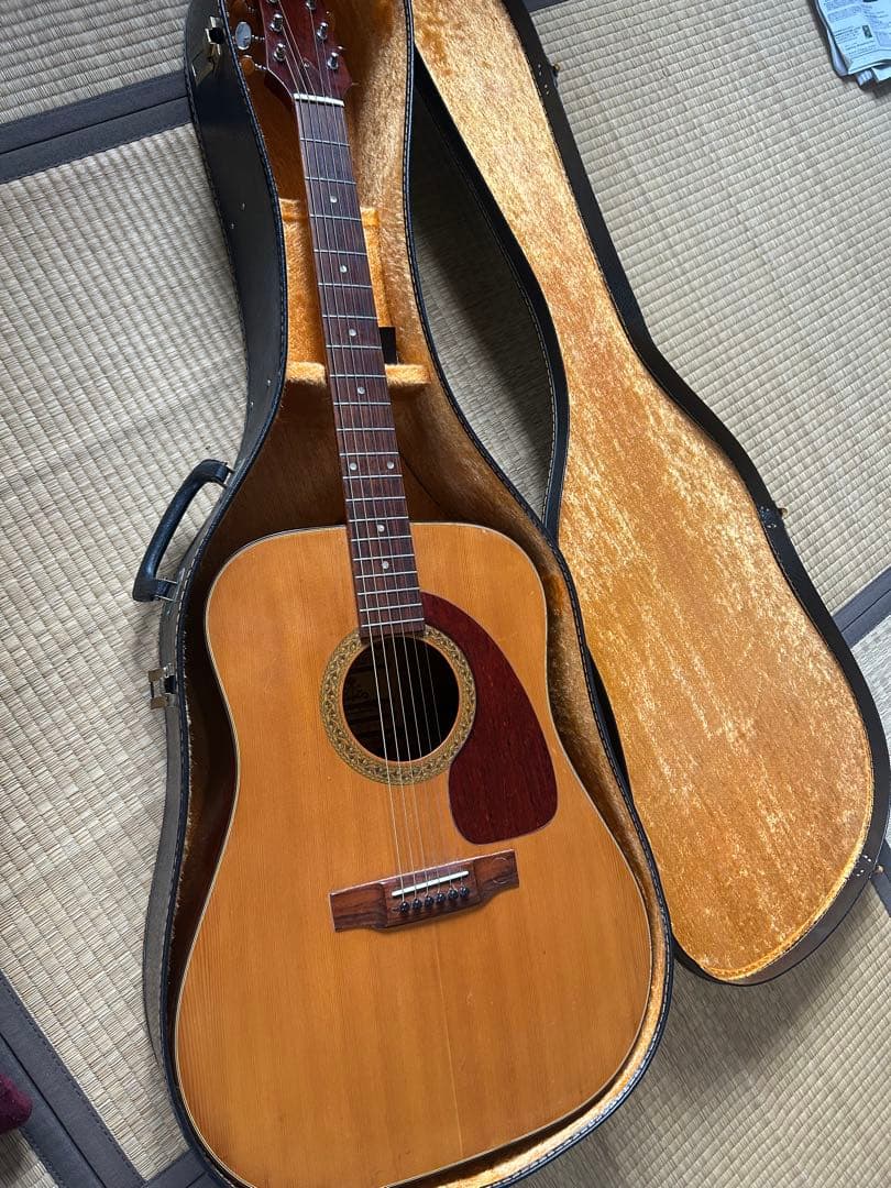 【レトロ】TAKEHARUギター　ハードケース付き