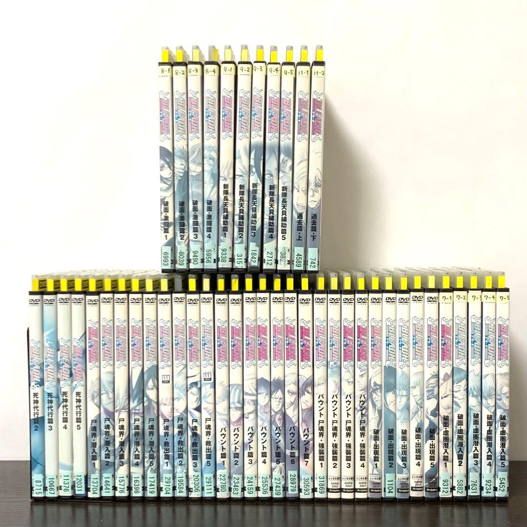 BLEACH ブリーチ　DVD 非全巻セット　45枚