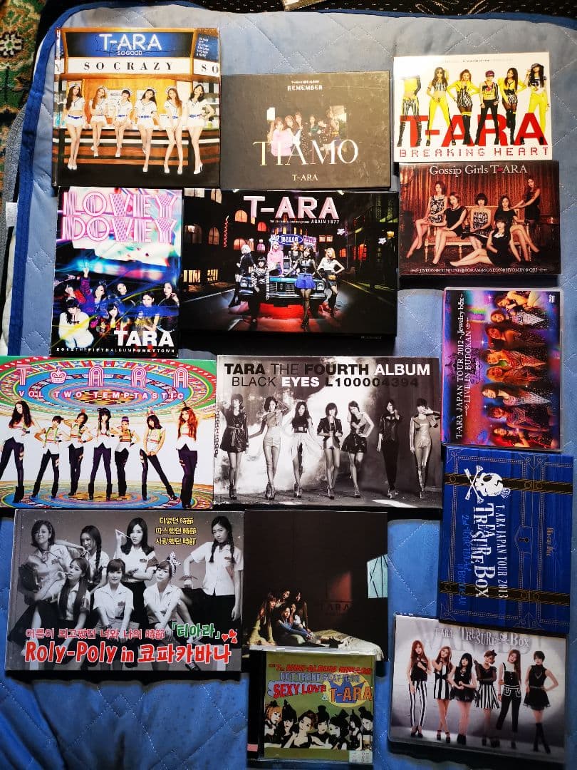 韓国K-POP　T-ARA アルバムDVD ブルーレイ14枚セット