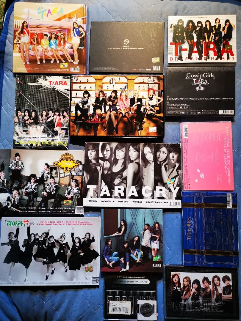 韓国K-POP　T-ARA アルバムDVD ブルーレイ14枚セット