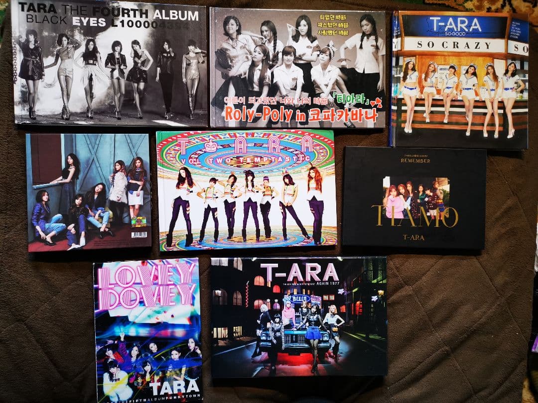 韓国K-POP　T-ARA アルバムDVD ブルーレイ14枚セット