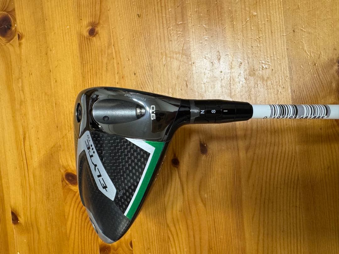 キャロウェイ　エリート　トリプルダイヤTD 9° 純正シャフト　S