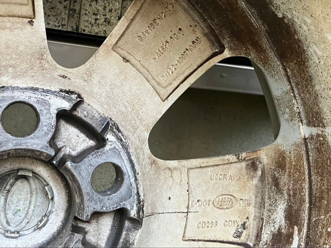 tips358255/55R19ランドローバー純正ホイール4本