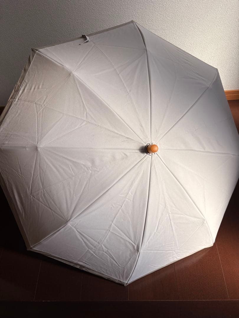 サンバリア　折りたたみ日傘 2段折　ホワイト
