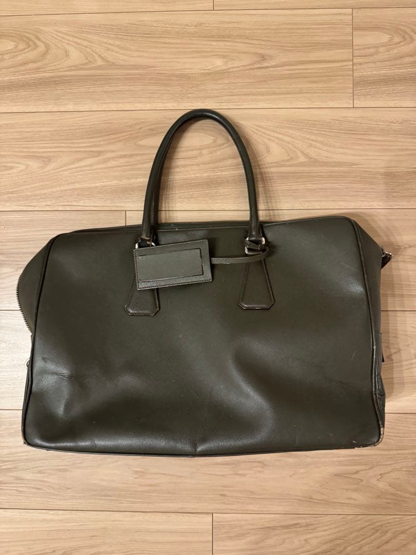 PRADA プラダ サフィアーノレザー 三角ロゴ ビジネスバック ブリーフケース