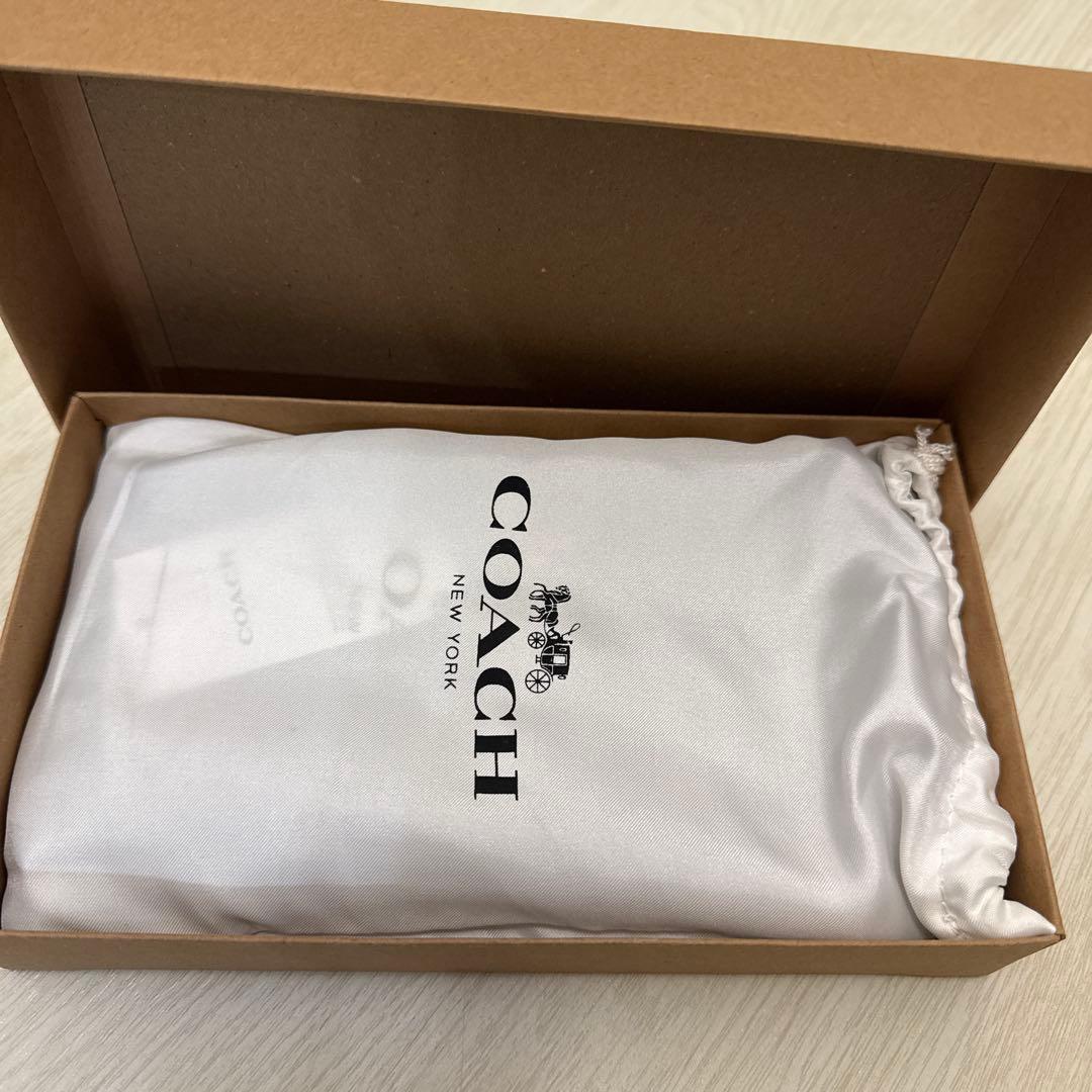 【新品未使用】コーチ 長財布 レディース メンズ　COACH プレゼント　就職