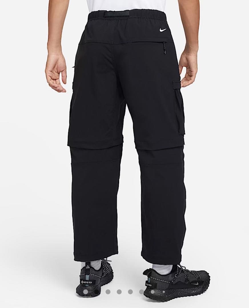 新品 NIKE ACG 2way カーゴパンツ 黒 M Smith Summit