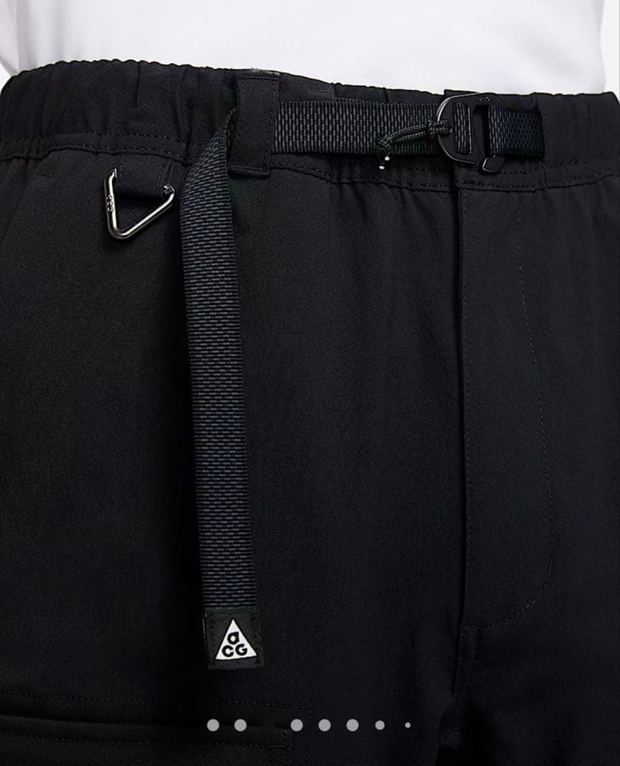 新品 NIKE ACG 2way カーゴパンツ 黒 M Smith Summit