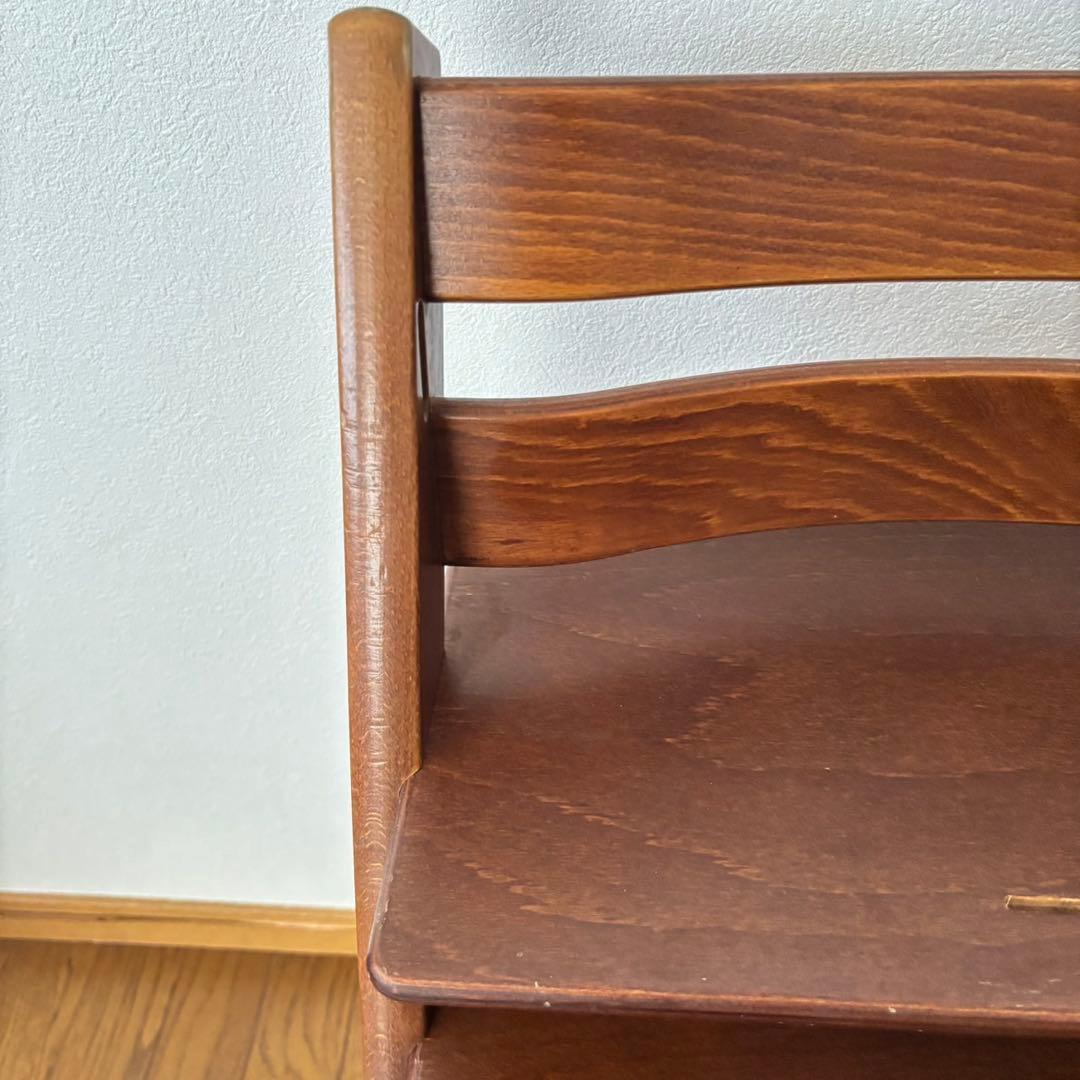 ストッケ　トリップ トラップ　ベビーチェア+ベビーセット　ウォールナットブラウン