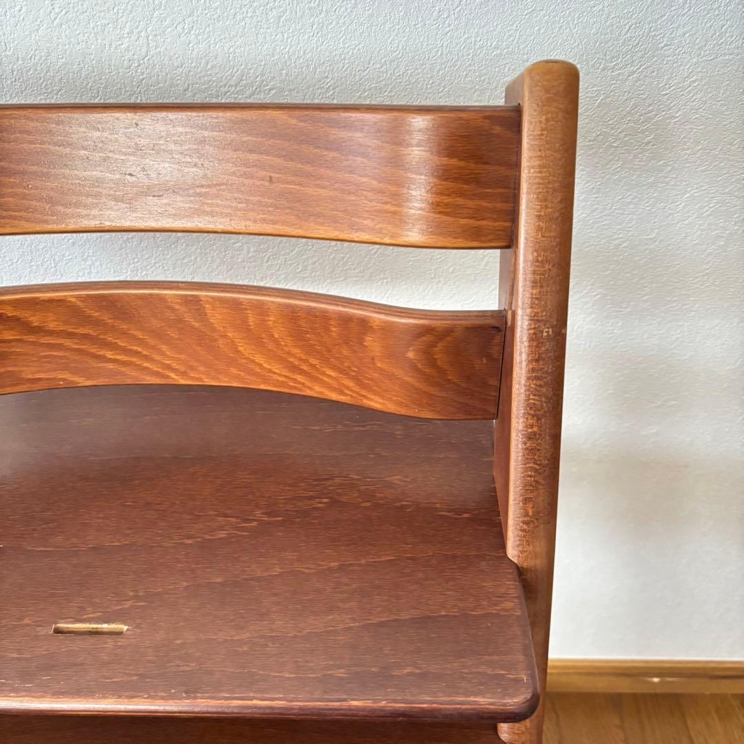 ストッケ　トリップ トラップ　ベビーチェア+ベビーセット　ウォールナットブラウン