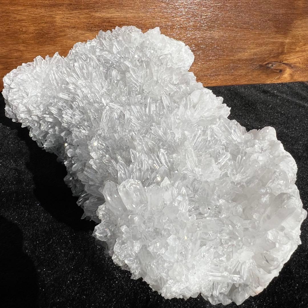 ☆極品☆極上の輝き放つ水晶☆極上の逸品☆菊花水晶 水晶クラスター 天然石 原石