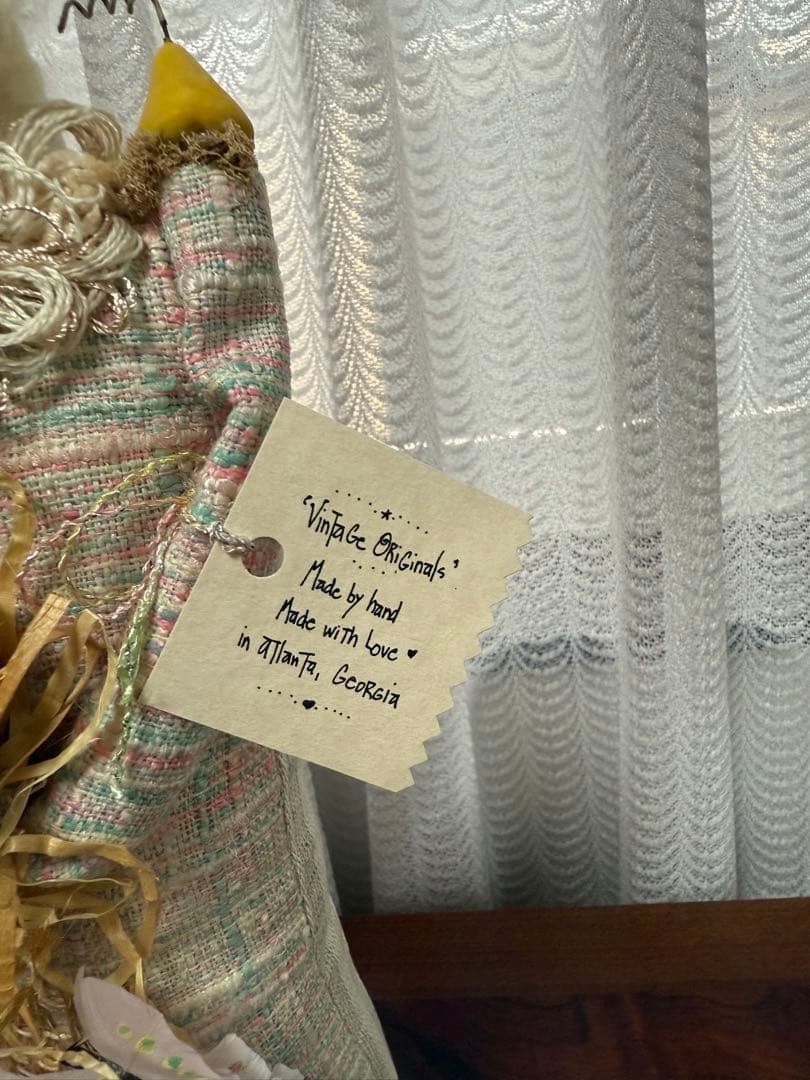 アメリカ　ビンテージ　ハンドメイド人形