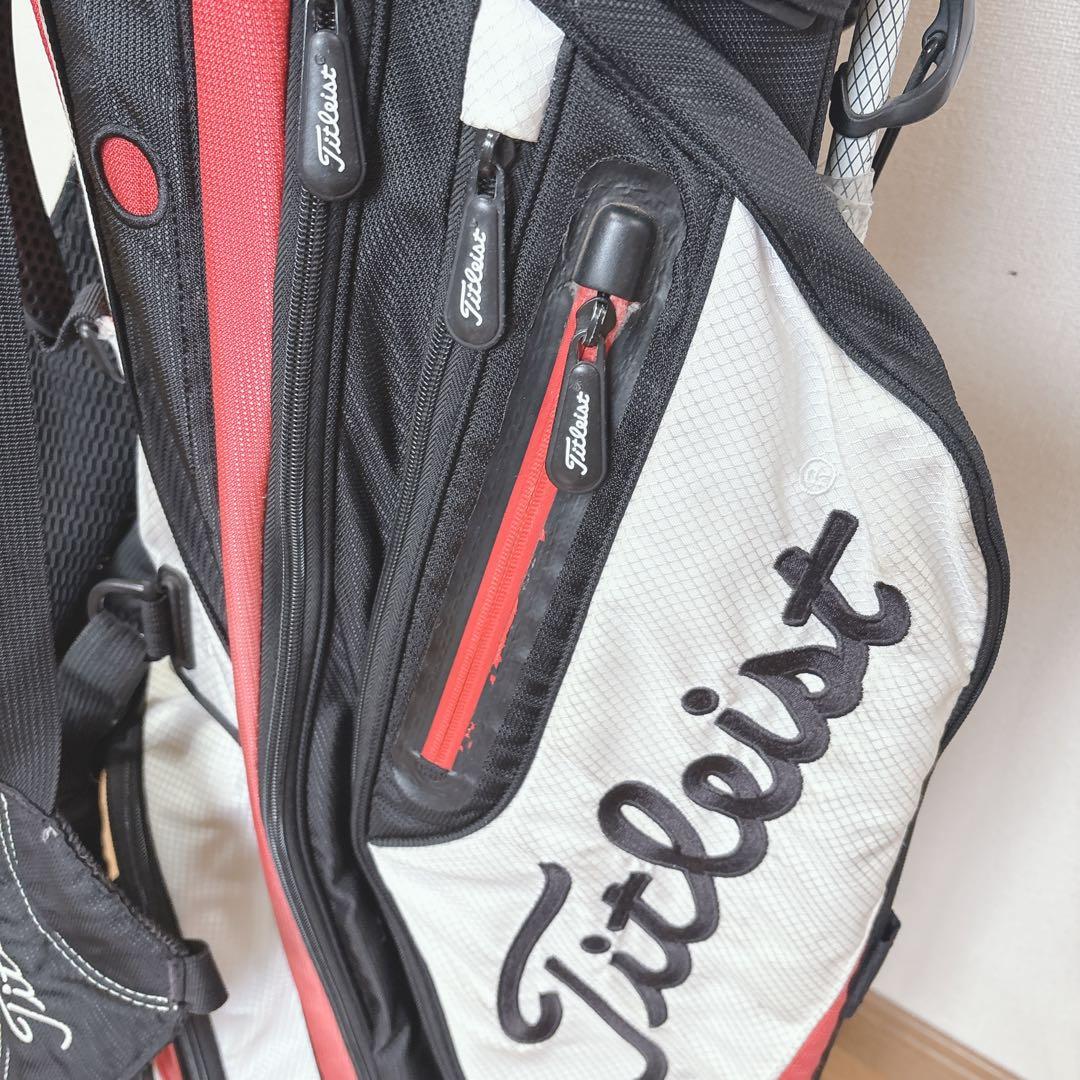K435 美品 Titleist 軽量 スタンドキャディバッグ