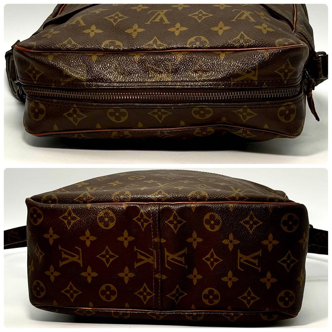 ルイヴィトン モノグラム マルソー ショルダーバッグ 本物 正規品 男女兼用 茶