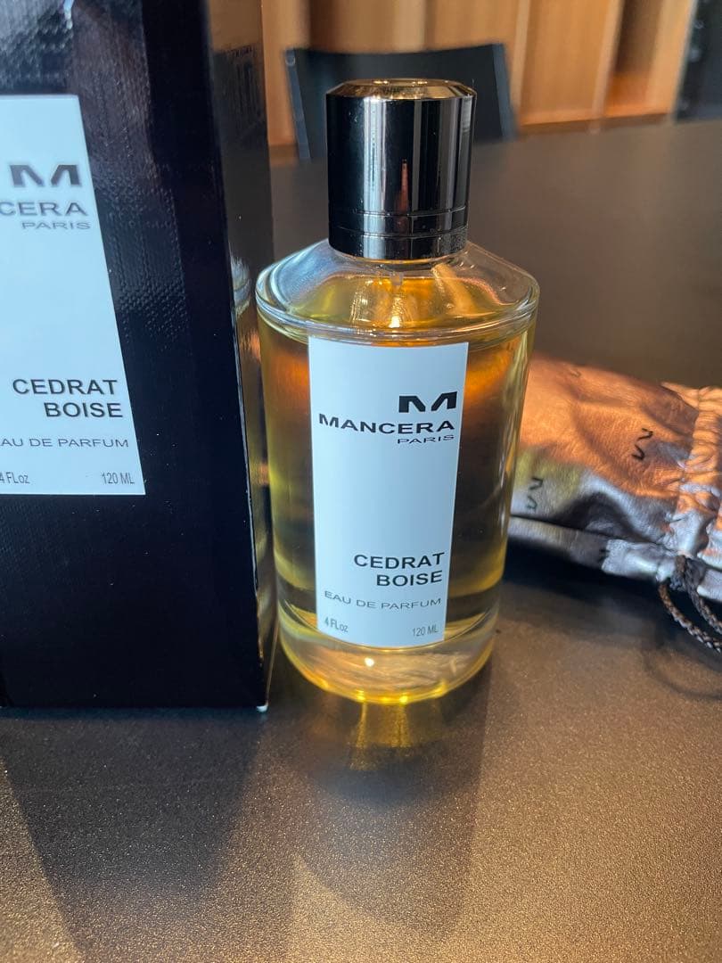 MANCERA CEDRAT BOISE 120ml ポーチ付き