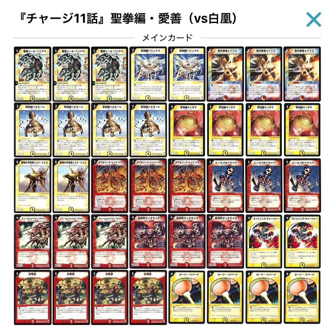 デュエルマスターズ クラシックデッキ【旧枠統一】No.384 聖拳編愛善