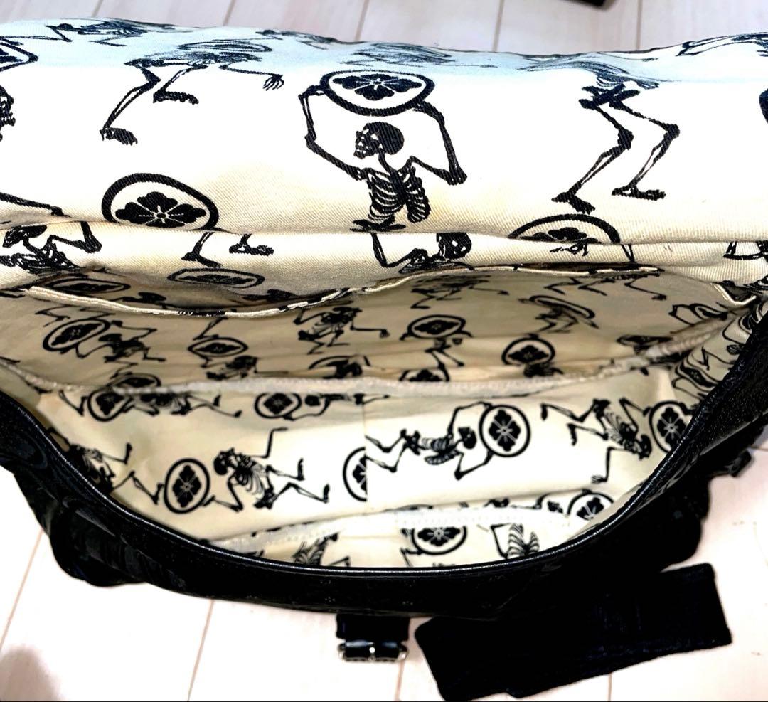 エヴィス/EVISU/YAMANE/家紋/モノグラム/ショルダーバッグ/