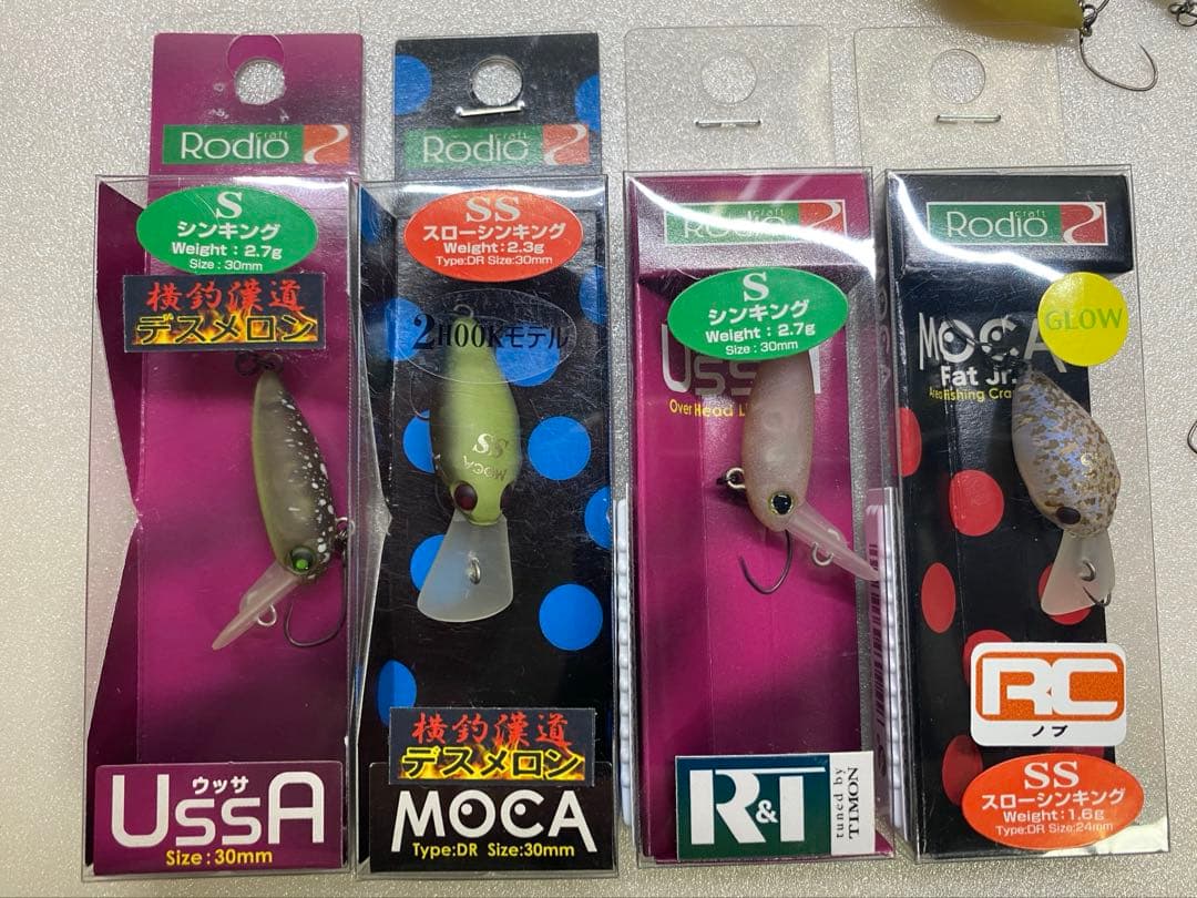 最終値下げ！エリアトラウトルアー　管釣りルアー ロデオクラフト　クランクセット