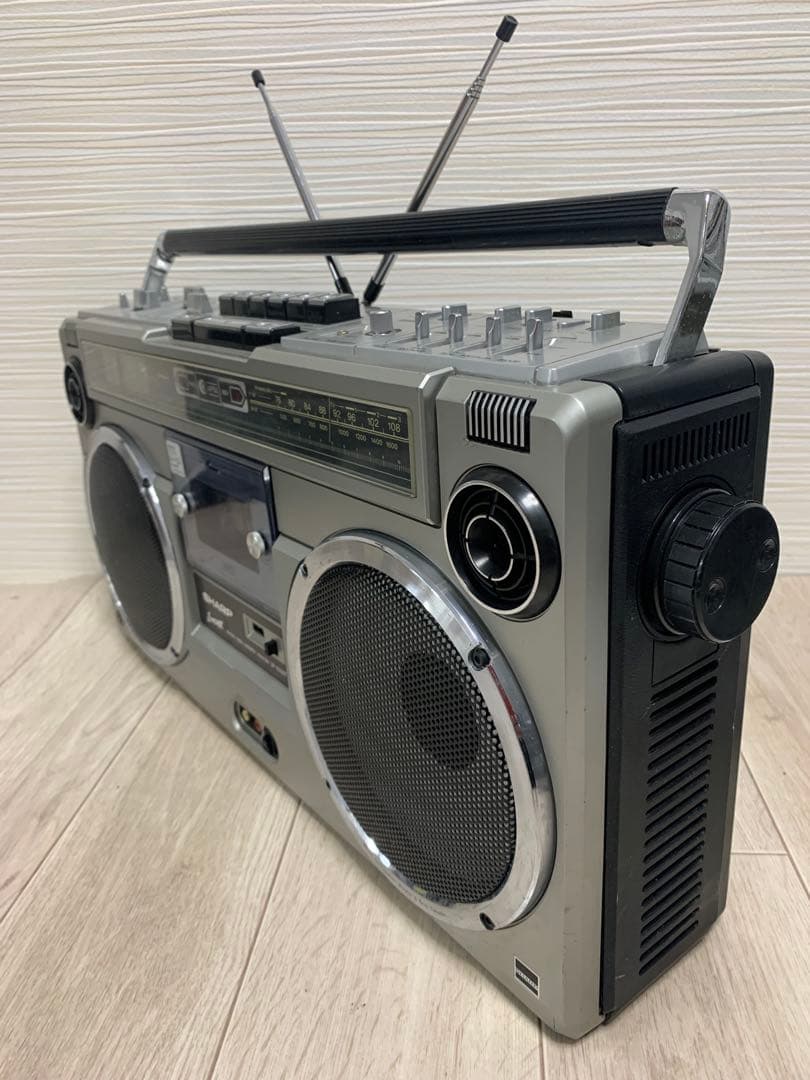 動作品！美品ラジカセ シャープ SHARP GF-303ST AM FM ラジオ