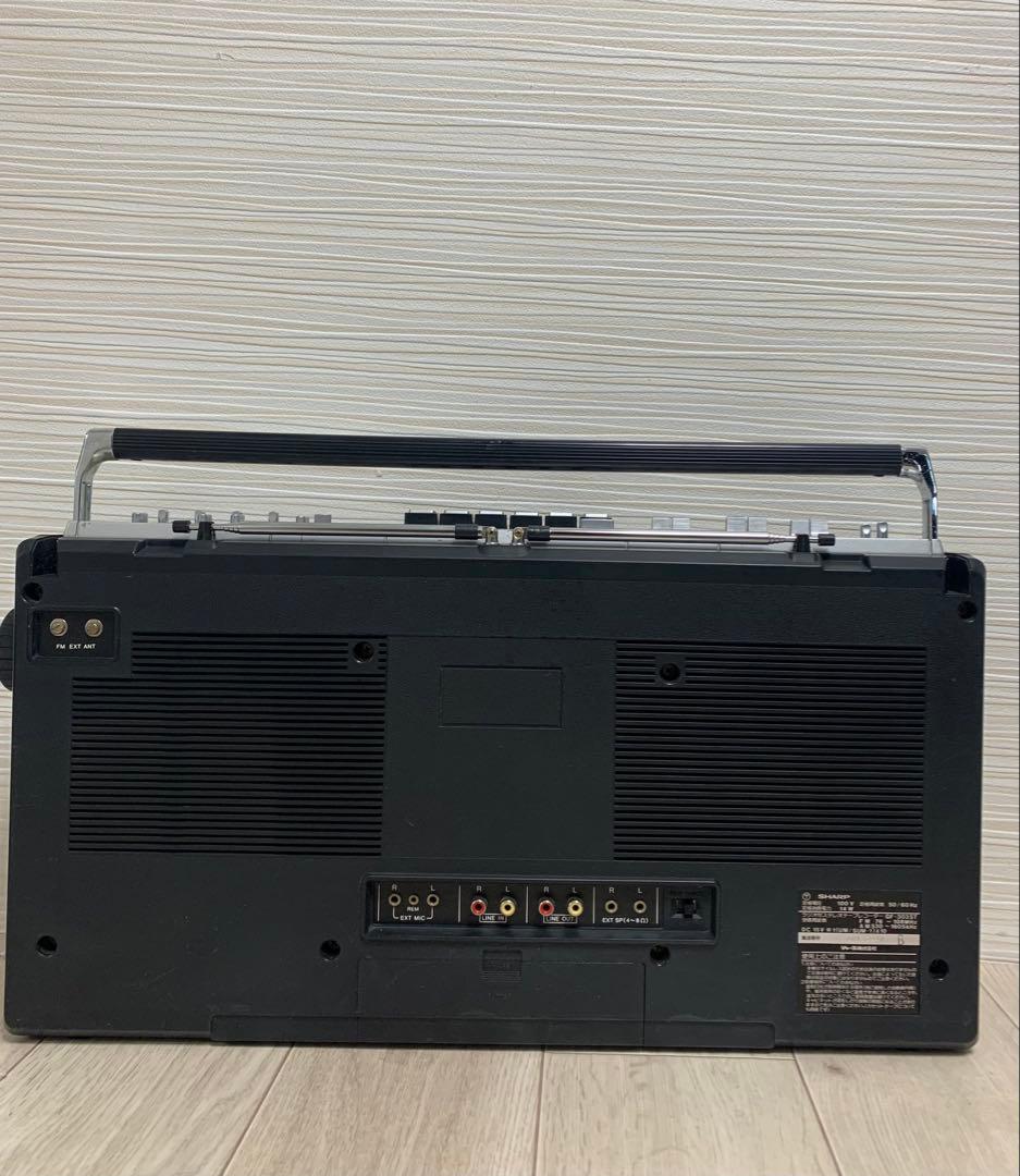 動作品！美品ラジカセ シャープ SHARP GF-303ST AM FM ラジオ