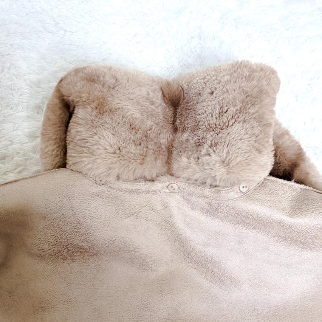 美品✨ moussy マウジー REVER FAUX ファーコート IVOY