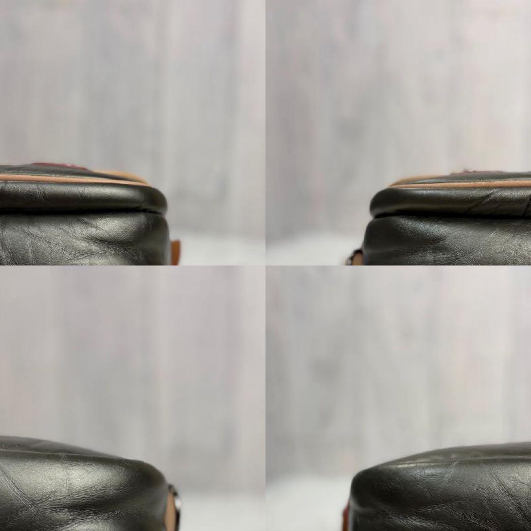 希少♡最高級♡バチューレザー♡ハンティングワールド ショルダーバッグ カーキ