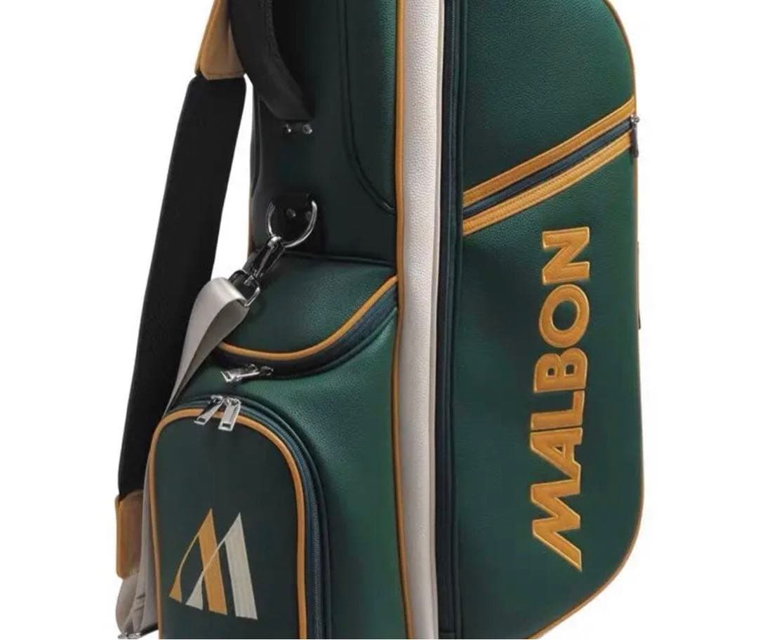 新品 マルボン malbon ゴルフ バッグ キャディバッグ