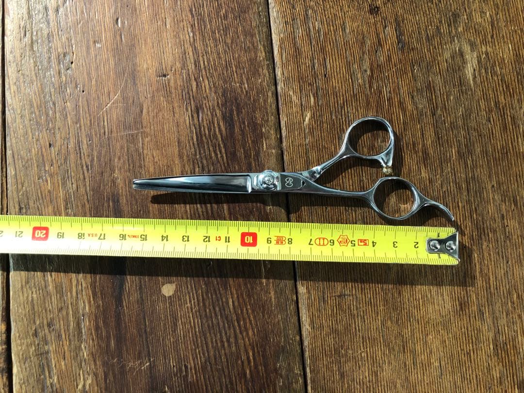 コメス 散髪はさみ 左利き用