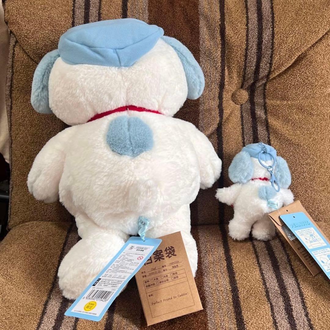 上海限定 スヌーピー オラフ ぬいぐるみ　セツド 2点 （バラ売り不可）