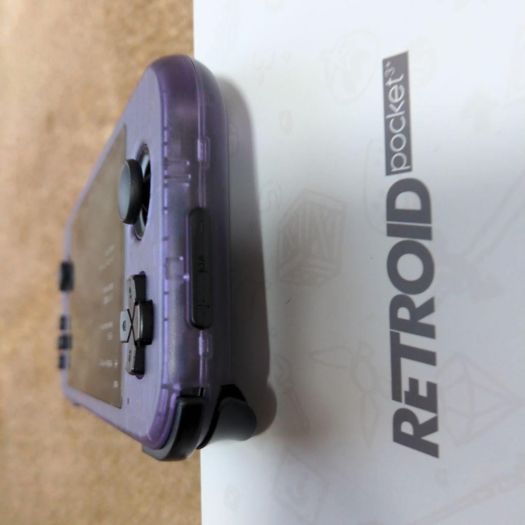 RETROID Pocket 3+ クリアパープル 本体