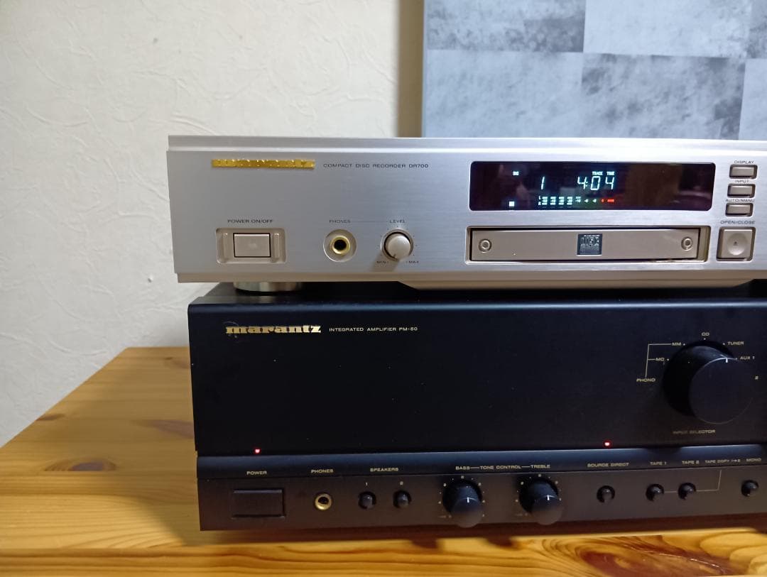 Marantz ２点セット プリメインアンプとCDプレーヤー