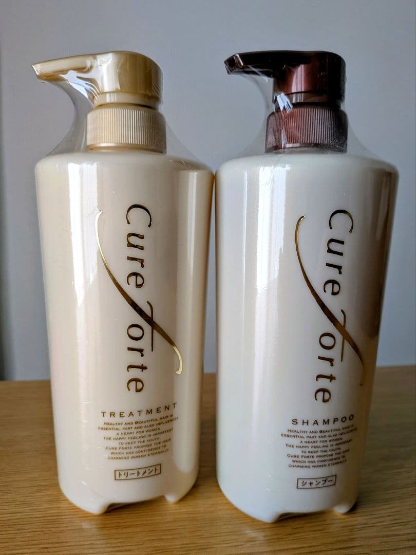 【キュアフォルテ】シャンプー＆トリートメント600ml　カサブランカの香り