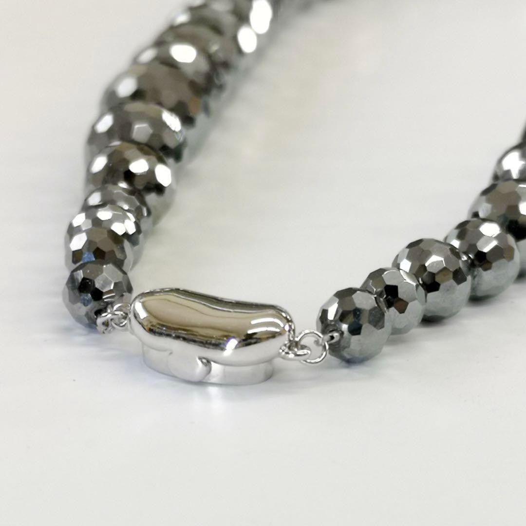 テラヘルツ 14mmネックレス 52cm silver925 ミラーカット