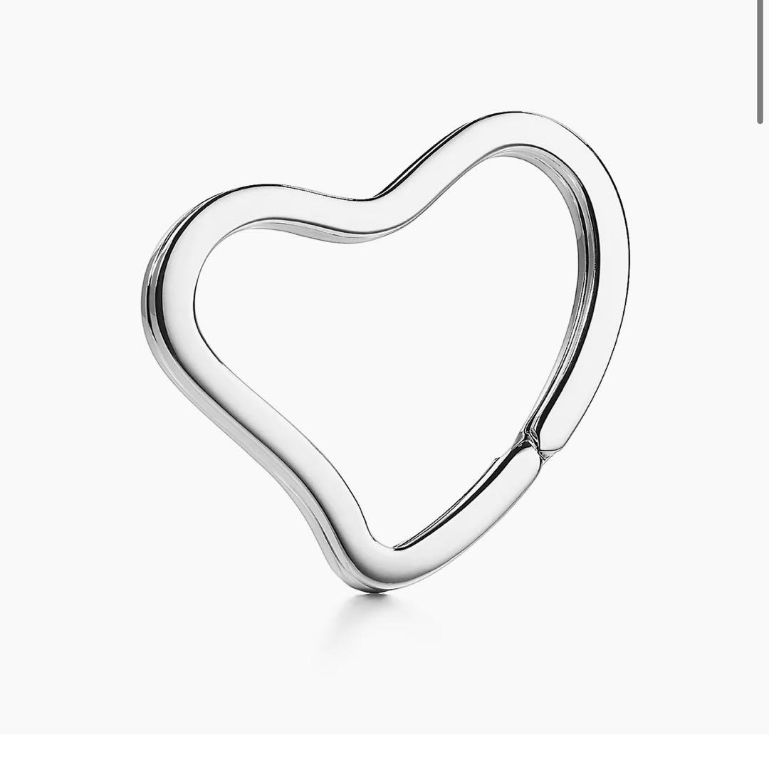 Tiffany & Co. ハート型チャーム　キーリング