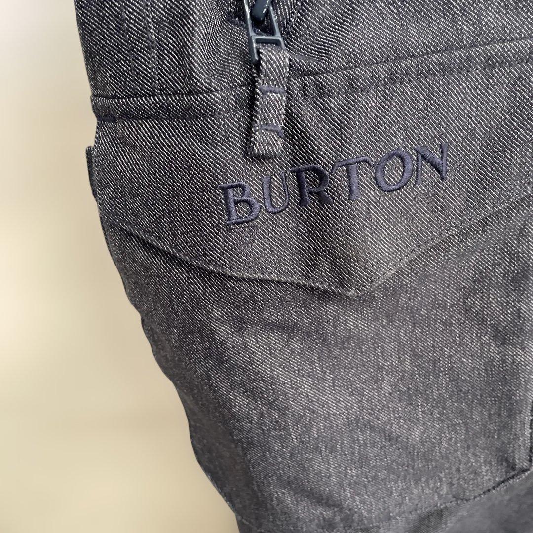 BURTON スノーボードデニム柄パンツ Sサイズ