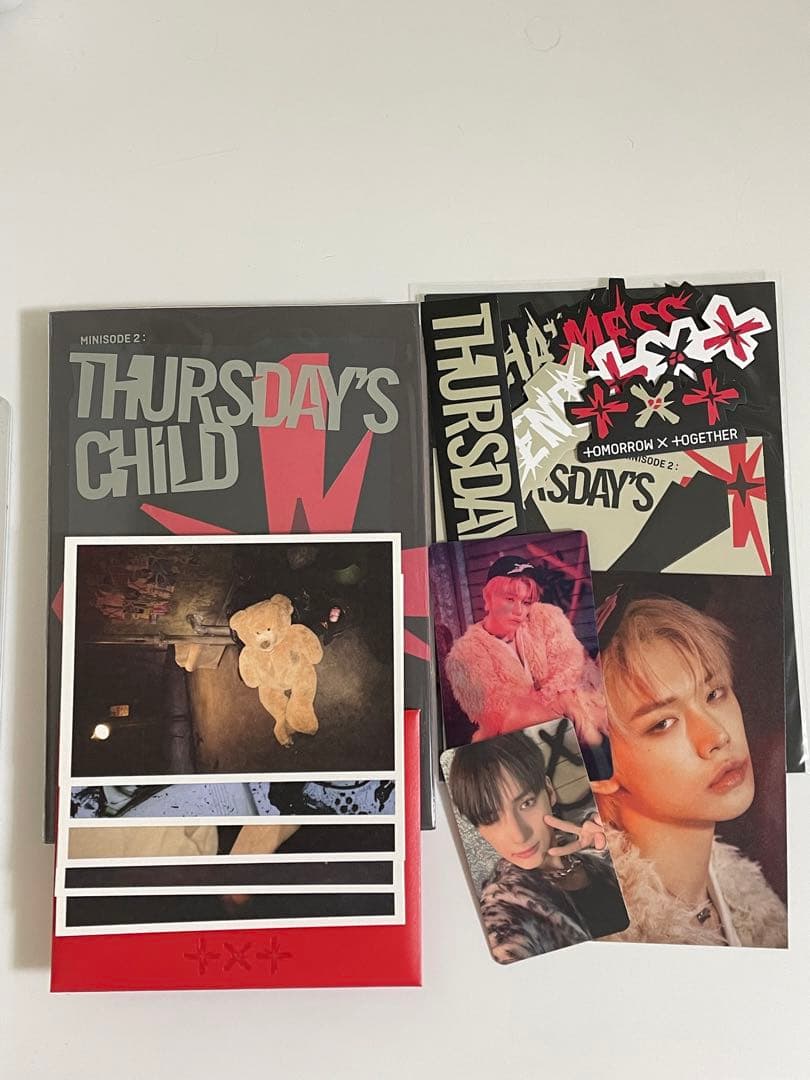 TXT アルバムセット　CD トレカ　トゥバ　まとめ売り