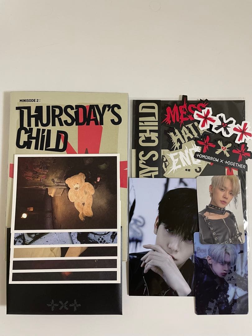 TXT アルバムセット　CD トレカ　トゥバ　まとめ売り