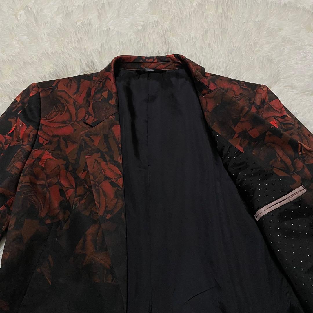 希少　ポールスミス　テーラードジャケット　薔薇　SMAP着用　2013ss